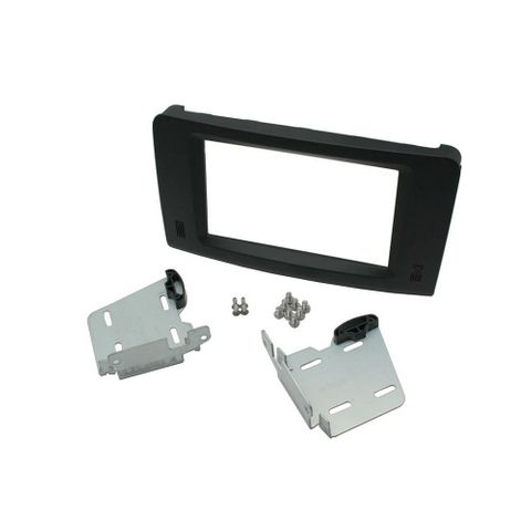 FITTING KIT MERCEDES ML , GL 2005 - 2011 DOUBLE DIN (WITH BRACKETS) (BLACK)