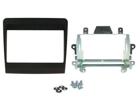 FITTING KIT PORCSHE 911 ,  BOXTER , CAYMAN 2011 - 2016 (DOUBLE DIN) (WITH MOUNTING KIT) (BLACK)