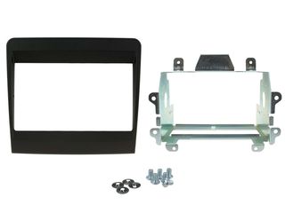 FITTING KIT PORCSHE 911 ,  BOXTER , CAYMAN 2011 - 2016 (DOUBLE DIN) (WITH MOUNTING KIT) (BLACK)