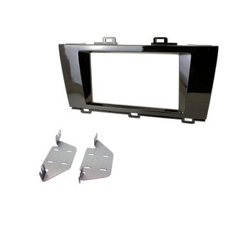 FITTING KIT SUBARU OUTBACK , LEGACY 2014 - 2019 DOUBLE DIN (126MM KIT HEIGHT) (GLOSS BLACK)