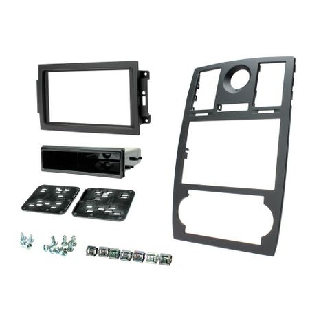 FITTING KIT CHRYSLER 300C 2005 - 2007 DIN & DOUBLE DIN (BLACK)
