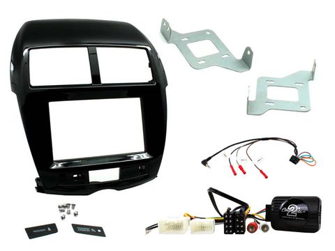 FITTING KIT CITROEN AIRCROSS / PEUGEOT 4008 / MITSUBISHI ASX 2014 - 2018 (GLOSS BLACK) COMPLETE KIT