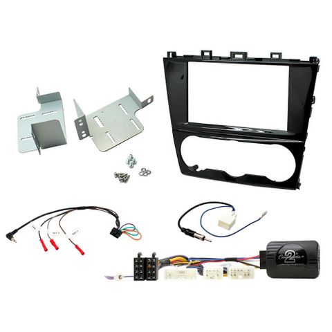 FITTING KIT SUBARU FORESTER , IMPREZA , XV 2011 - 2018 (DOUBLE DIN) COMPLETE KIT