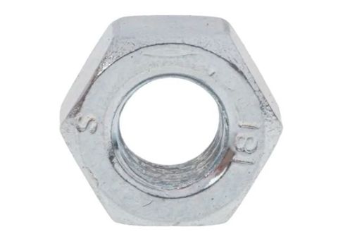 M6 HEX NUT ZINC PLATED - BAG OF 100