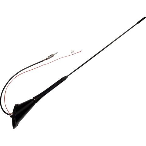 AERIAL ROOF MOUNT AMPLIFIED BLACK 1 SECTION