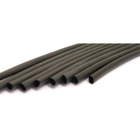 HEATSHRINK 6MM BLACK (10 PACK)