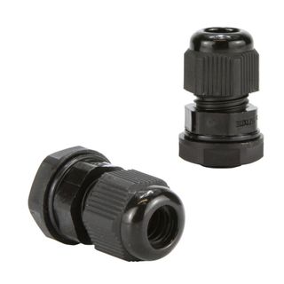 NYLON CABLE GLAND 12MM (10 PACK)