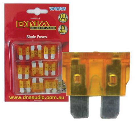 BLASE FUSES STANDARD 5 AMP FUSE ATO (10 PACK)