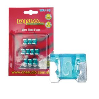 DNA BLADE FUSES MICRO 15 AMP FUSE LOW PROFILE FUSE ATT (10 PACK)