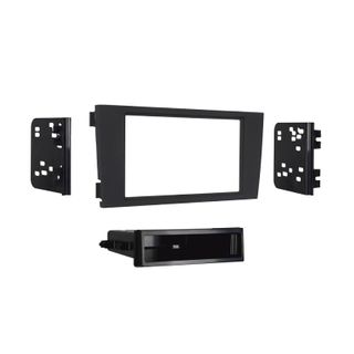 FITTING KIT AUDI A6 2000 - 2005 DIN & DOUBLE DIN (BLACK)