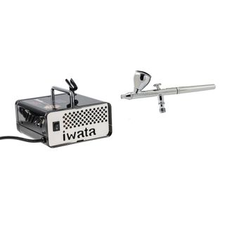 IWATA AIRBRUSH KIT CAKE HOME HP.CN + IS35 COMPRESSOR