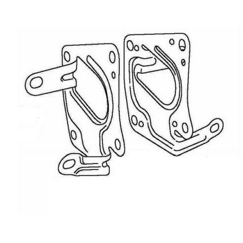 RADIO BRACKETS TOYOTA OPA ACT10 ZCT# 04/2000 ON SIDE BKTS
