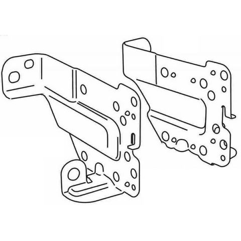 RADIO BRACKETS TOYOTA RACTIS (NCP100) 2005 - 2010 LHRH