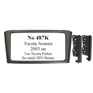 FITTING KIT TOYOTA AVENSIS 2003 ON  (BLACK)