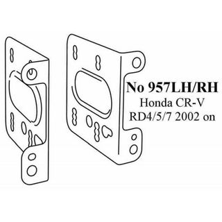HONDA CRV RD5 7 02 > SIDE BRACKETS