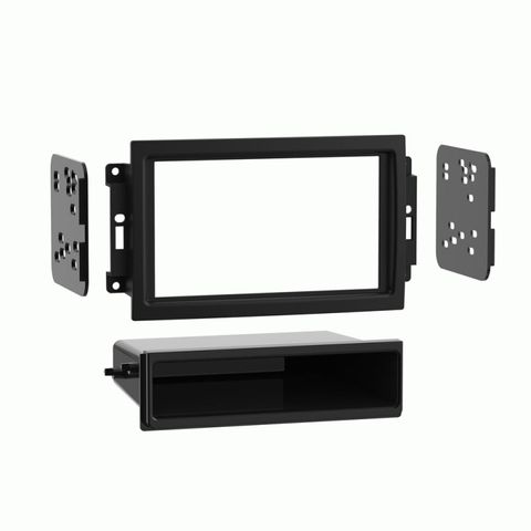 FITTING KIT CHRYSLER / DODGE / JEEP 2004 - 2009 DIN & DOUBLE DIN (WITHOUT NAV) (BLACK)