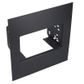 FITTING KIT UNIVERSAL RADIO DASH KIT DOUBLE DIN HOLE (BLACK)