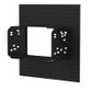 FITTING KIT UNIVERSAL RADIO DASH KIT DOUBLE DIN HOLE (BLACK)