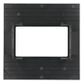 FITTING KIT UNIVERSAL RADIO DASH KIT DOUBLE DIN HOLE (BLACK)