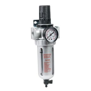 IWATA 2SPRAY AIR FILTER REGULATOR WITH GAUGE 1/4"