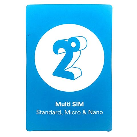 2DEGREES PRE-PAID SIM - CARD ONLY