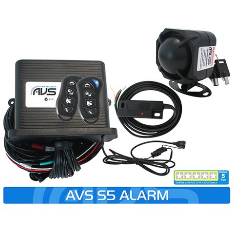 S5 AS/NZS STANDARDS CERTIFIED ALARM / IMMOBILISER