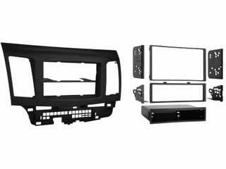 FITTING KIT MITSUBISHI LANCER , GALANT 2007 - 2017 DIN & DOUBLE DIN (BLACK)