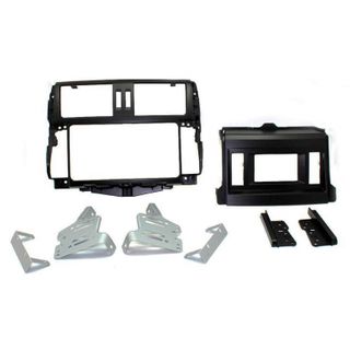 FITTING KIT TOYOTA PRADO (150) 2009 - 2013 (GXL) WITH 4.2" TOP DISPLAY DOUBLE DIN (BLACK)