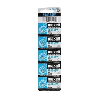 MAXELL SILVER OXIDE SR712SW WATCH BATTERY BUTTON CELL 5 PACK