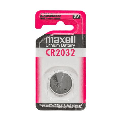 Maxell Lithium Battery Cr32h 1 Pack 3v Retail Packaging