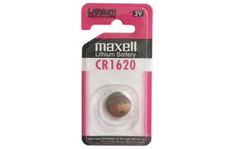 MAXELL LITHIUM BATT CR1620 3V SINGLE BLISTER