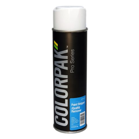 COLORPAK PRO SERIES AEROSOL PAINT STRIPPER GRAFFITI REMOVER