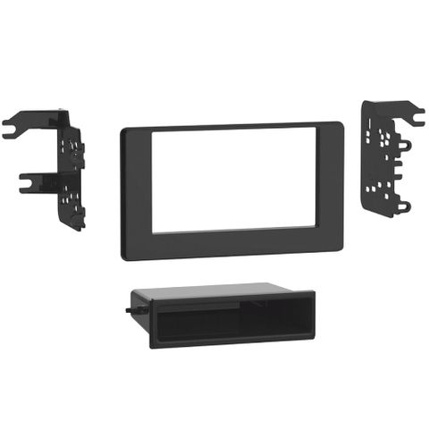 FITTING KIT TOYOTA COROLLA (HATCH) 2015 - 2018 , (SEDAN) 2017 - 2019 DIN & DOUBLE DIN (HIGH GLOSS)