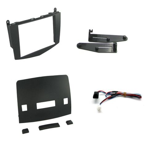 FITTING KIT MERCEDES C CLASS (W204) 2007 - 2012 DOUBLE DIN (BLACK)