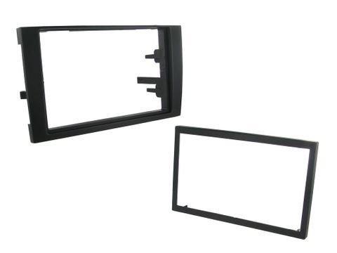 FITTING KIT AUDI A4 , S4 2002 - 2009 DOUBLE DIN (FRAME ONLY) (NEEDS CAGE CT23UN01) (BLACK)