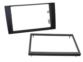 FITTING KIT AUDI A4 , S4 2001 - 2008 DOUBLE DIN (SYMPHONY) (BLACK)