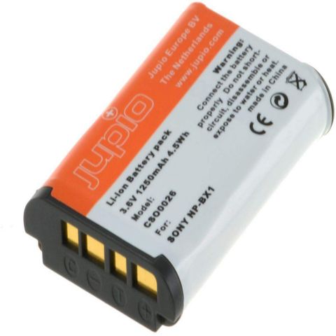 JUPIO CAMERA BATTERY SONY NP-BX1 3.6V 1250MAH