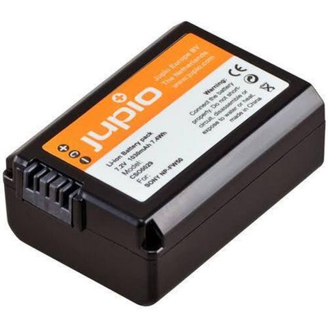 JUPIO CAMERA BATTERY SONY NP-FW50 WITH INFOCHIP 7.2V 1030MAH