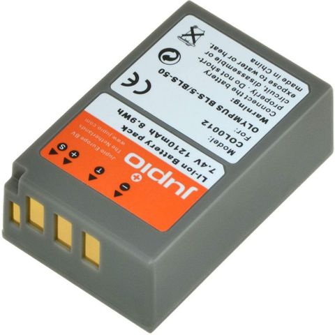 JUPIO CAMERA BATTERY OLYMPUS BLS-5/PS-BLS5 7.4V 1210MAH