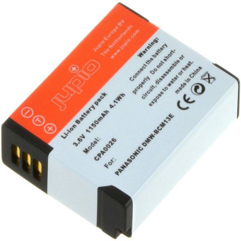 JUPIO CAMERA BATTERY PANASONIC DMW-BCM13E 3.6V 1150MAH