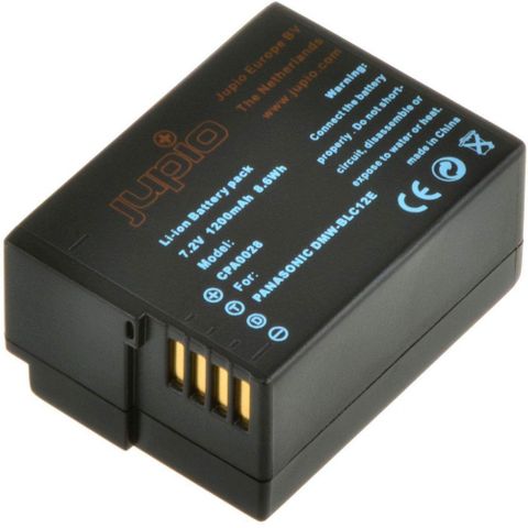 JUPIO CAMERA BATTERY PANASONIC DMW-BLC12E 7.2V 1200MAH