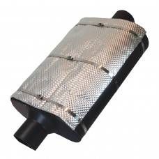 HEATSHIELD MUFFLER ARMOUR KIT 400MM X 600MM 2 PACK WITH TIES