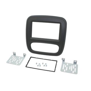 FITTING KIT RENAULT TRAFIC 2014 - 2017 / MITSUBISHI EXPRESS 2020 ON (WITH BRACKETS) (BLACK)