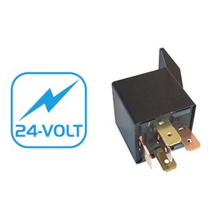 AVS 24 VOLT 5 PIN RELAY 30A/40A (SINGLE UNIT)