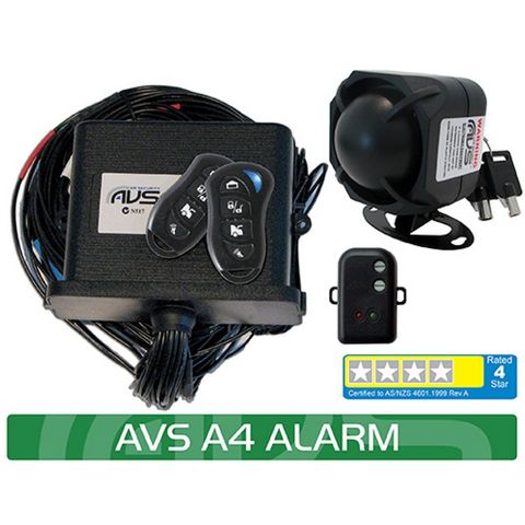 A4 AS/NZS STANDARDS CERTIFIED ALARM/IMMOBILISER