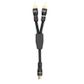T-SPEC BY METRA V16 SERIES RCA CABLE 1 FEMALE to 2 MALES