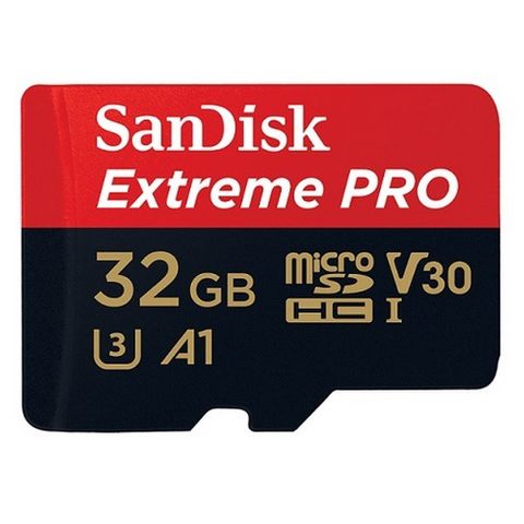 SANDISK EXTREME PRO MICRO SDHC 32GB UP TO 170MB/S CLASS 10 A1 V30