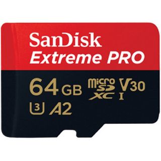 SANDISK EXTREME PRO MICRO SDHC 64GB UP TO 170MB/S CLASS 10 A2 V30