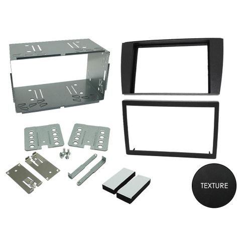 FITTING KIT JAGUAR S & X TYPE 2002 - 2009 DOUBLE DIN (BLACK)