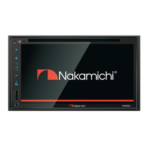 NAKAMICHI HEAD UNIT DOUBLE DIN 6.8" WITH CARPLAY / ANDROID AUTO WITH DVD